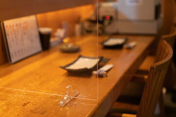 コロナ対策・アクリル板・飛沫感染対策・飲食店