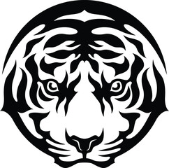 Tiger Face Logo Design