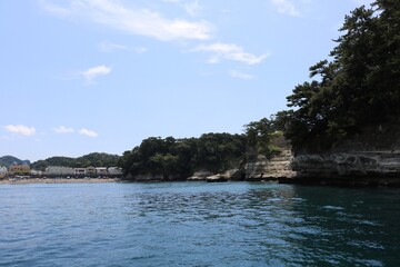 Fototapeta na wymiar 岩島