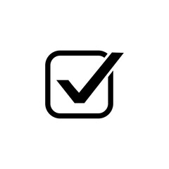 check mark icon sets vector symbol isolated illustration white background