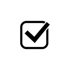 check mark icon sets vector symbol isolated illustration white background