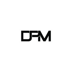 dpm letter original monogram logo design