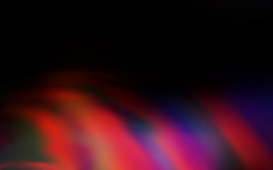 Dark Blue, Red vector pattern with curved lines. A completely new colorful illustration in simple style. Abstract design for your web site.