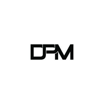 dpm letter original monogram logo design