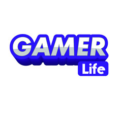 Logo created for people who have a gamer life and want a different style