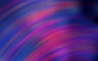 Dark Purple, Pink vector backdrop with curved lines. Modern gradient abstract illustration with bandy lines. Abstract design for your web site.