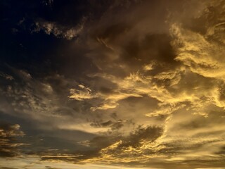 Clouds in sky