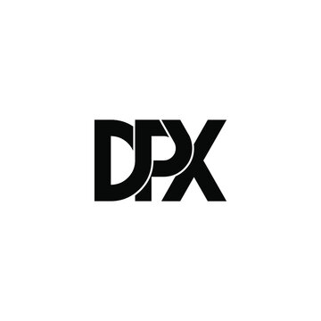 dpx letter original monogram logo design