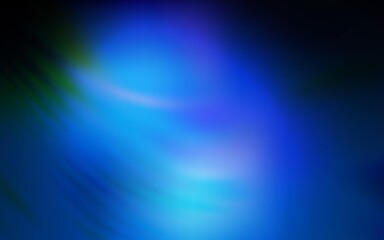 Dark BLUE vector blurred pattern. A completely new colored illustration in blur style. New way of your design.