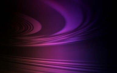 Dark Purple, Pink vector background with curved lines. Geometric illustration in abstract style with gradient.  A new texture for your  ad, booklets, leaflets.