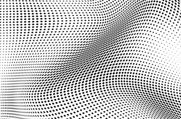 The halftone texture is monochrome. Vector chaotic background