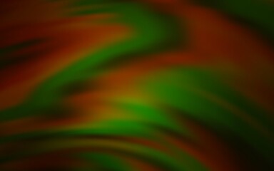 Dark Green, Yellow vector abstract layout. Creative illustration in halftone style with gradient. Background for a cell phone.