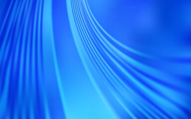 Fototapeta premium Light BLUE vector texture with curved lines. Colorful illustration in simple style with gradient. Abstract style for your business design.