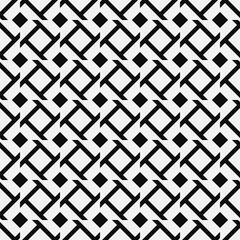 Seamless abstract geometric patterns with dynamics rhombuses