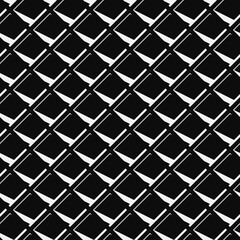 Seamless abstract geometric patterns. Elements similar to solar panels construction.