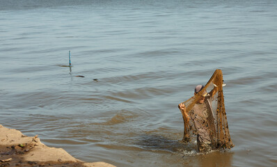 Artisanal fishing in the Caribbean.