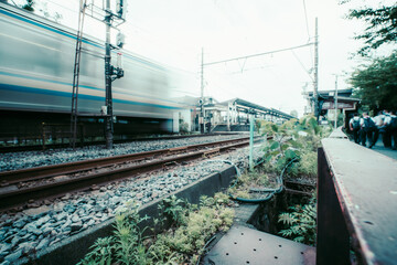 線路と電車