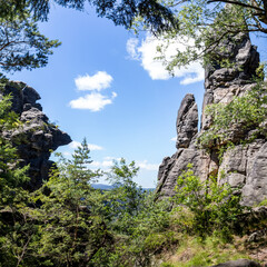 Felsendurchblick nach Oybin
