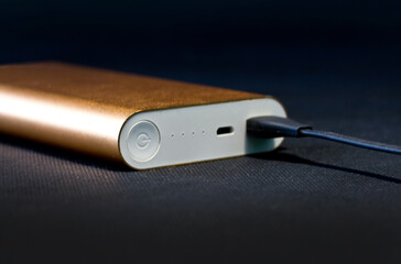 Wired external portable battery for charge cell phone,