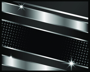 abstract background with metal elements