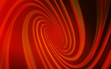 Light Red vector template with space stars. Shining illustration with sky stars on abstract template. Best design for your ad, poster, banner.