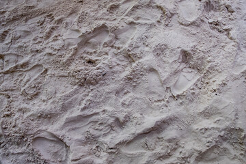 closeup of sand pattern of a beach.