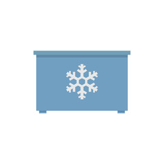 Refrigerator flat, kitchen icon, cheese slice icon, vector illustration isolated on white background