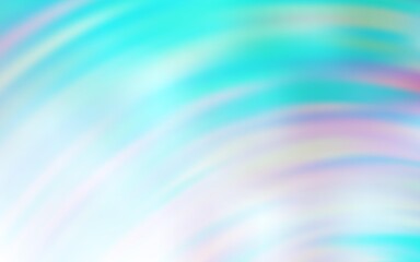 Light BLUE vector layout with curved lines. An elegant bright illustration with gradient. The best colorful design for your business.