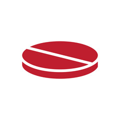 Pill icon vector