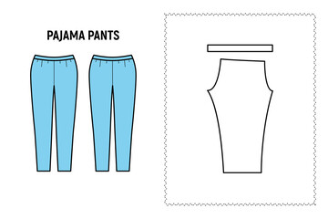 Pajama trousers for woman