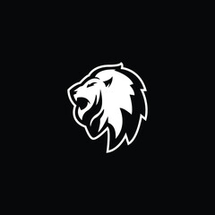 Lion logo vector illustration, emblem design. Lion Head Logo
