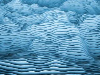 Obraz premium Blue 3D Background