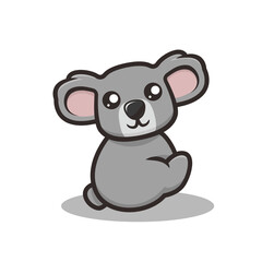 Obraz na płótnie Canvas Cute Koala mascot design illustration