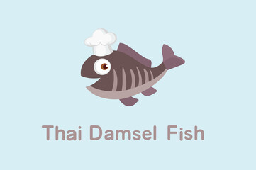 salted damsel fish 