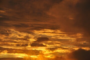 Fototapeta premium Sunset at Plérin in Brittany