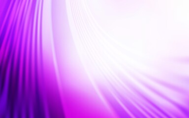 Light Pink vector layout with bent lines. Colorful illustration in abstract style with gradient. A new texture for your  ad, booklets, leaflets.