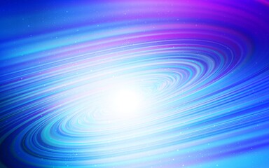 Light Pink, Blue vector texture with milky way stars. Modern abstract illustration with Big Dipper stars. Pattern for astronomy websites.