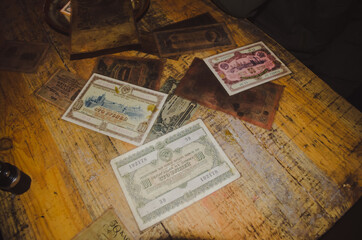 old postage stamps