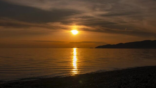 Lake Superior Time-lapse, Awaga Campground, 4K, 29.97