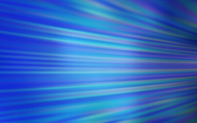 Light BLUE vector background with stright stripes. Colorful shining illustration with lines on abstract template. Smart design for your business advert.