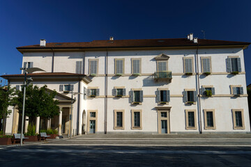 Fototapeta na wymiar Gorgonzola, Milan: historic Palazzo Pirola