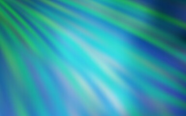 Light BLUE vector texture with colored lines. Lines on blurred abstract background with gradient. Template for your beautiful backgrounds.