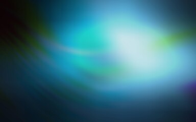 Dark BLUE vector colorful blur backdrop. Colorful abstract illustration with gradient. New style design for your brand book.