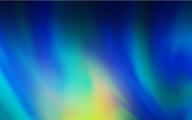 Light Blue, Green vector glossy abstract layout. A completely new colored illustration in blur style. Elegant background for a brand book.