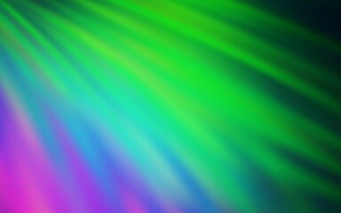 Light Pink, Green vector template with repeated sticks. Shining colored illustration with sharp stripes. Smart design for your business advert.