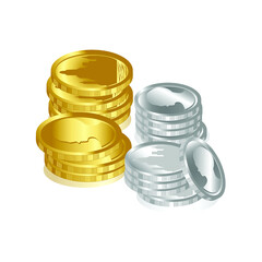 stack of coins