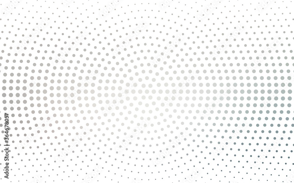 Poster light gray vector template with circles. beautiful colored illustration with blurred circles in natu