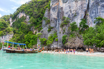 Monkey Beach - Phi Phi Island, Thailand