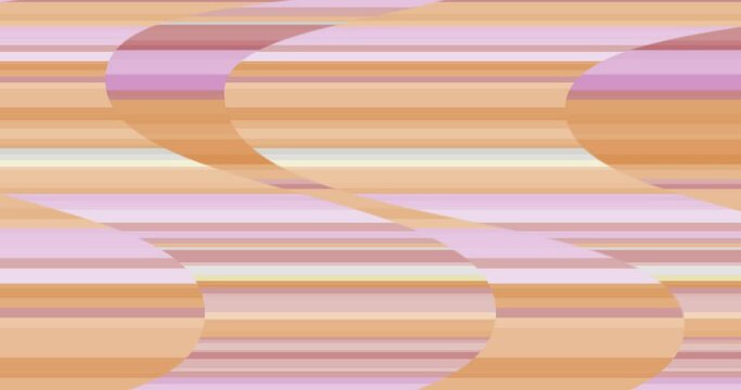 Animated Pattern of geometric stripes