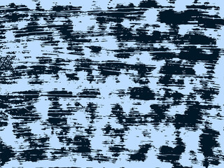 A blue and navy vector texture of scratched, scraped, distressed and grungy scraper board. The vector file contains a background fill layer and a texture layer to enable rapid color scheme changes.